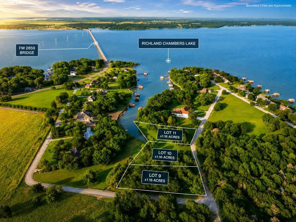 Lot 9,10,11 3.9 Acres Starcrest Estates, Corsicana