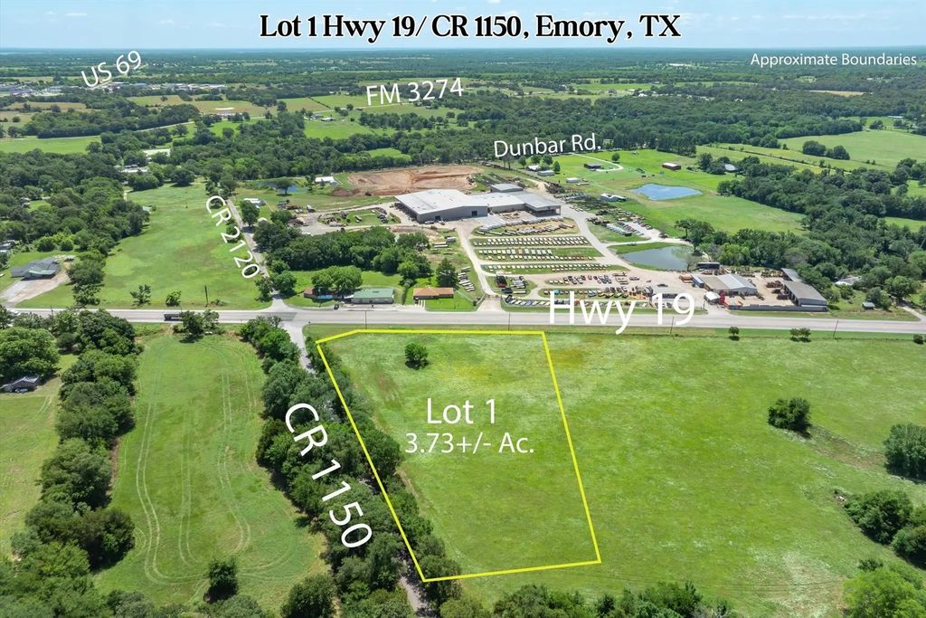 Lot 1 State Hwy 19 & Rs Cr 1150, Emory