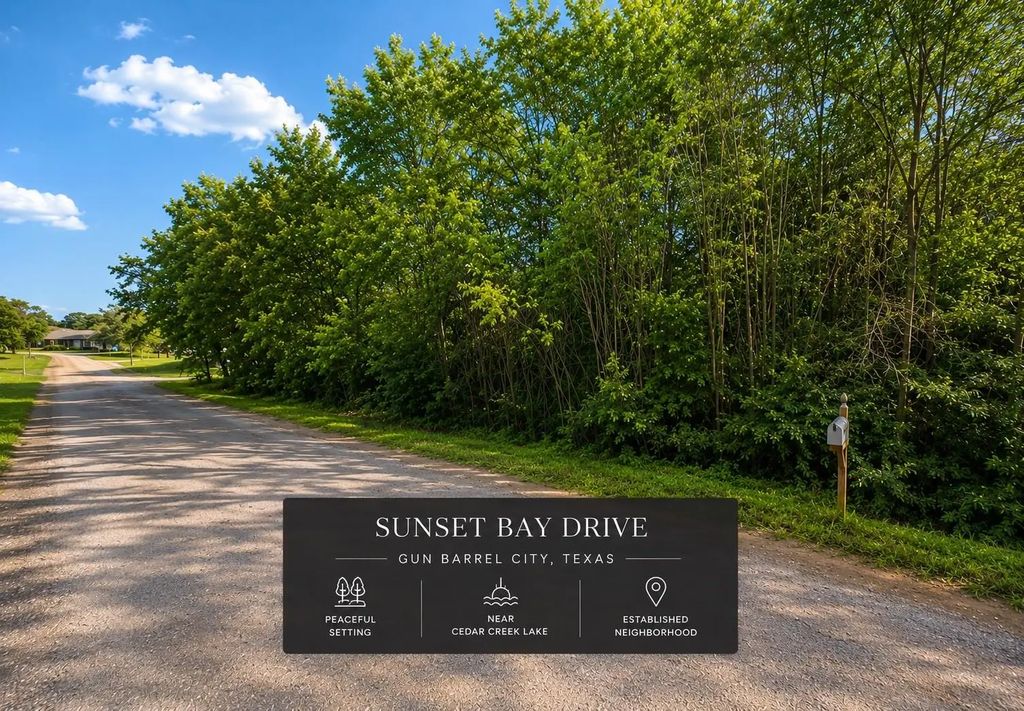 Sunset Bay Drive, Gun Barrel City
