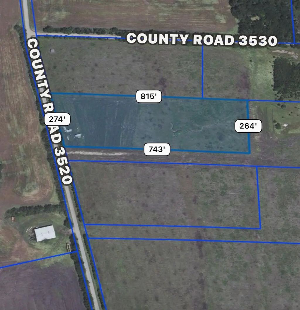 5 Acres Cr 3520, Honey Grove