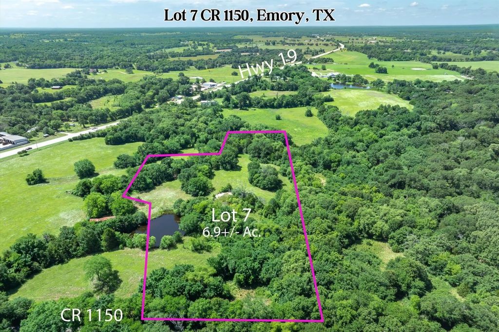 Lot 7 Rs County Road 1150, Emory