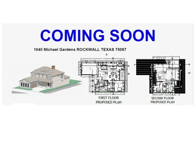 1040 Michael Gardens, Rockwall
