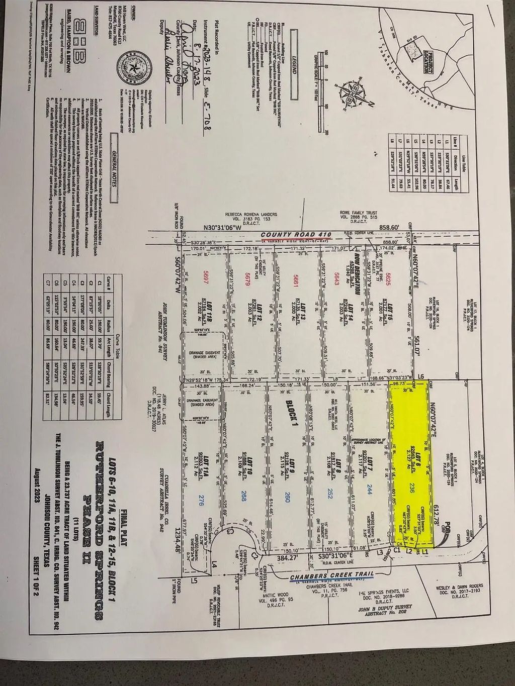 236 Chambers Creek Trail, No City