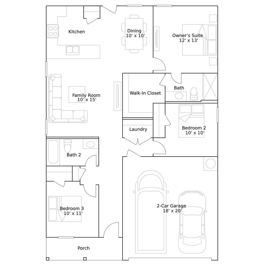 1253 Tufted Drive, Fort Worth