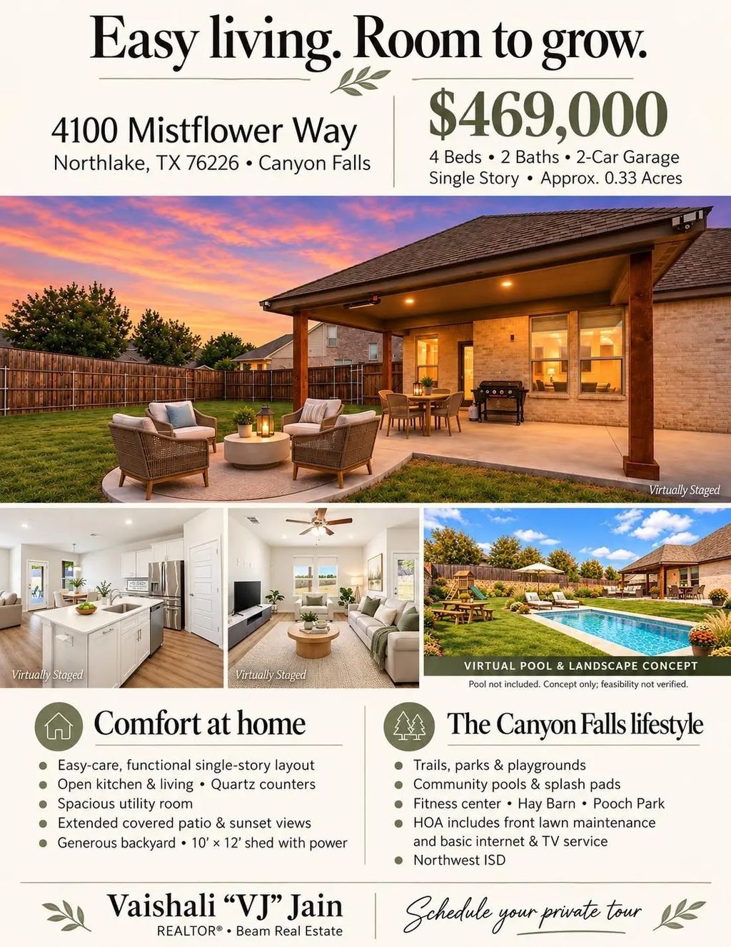 4100 Mistflower Way, Northlake