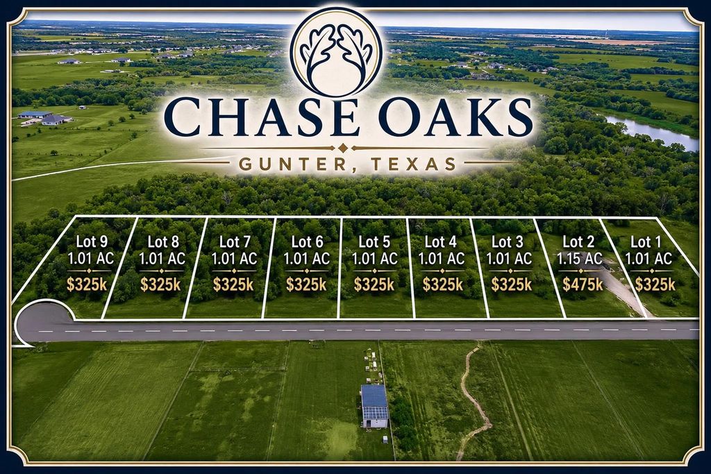 Lot 8 - Chase Oaks Bledsoe Road, Gunter