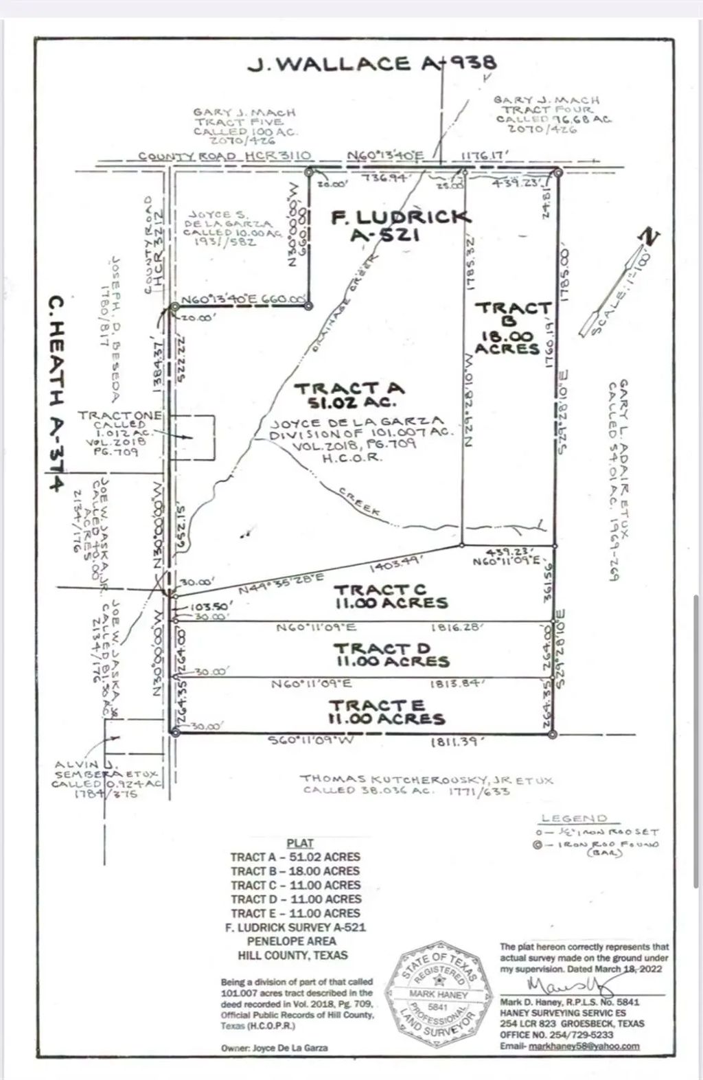 Tract B Hcr-3110, Penelope