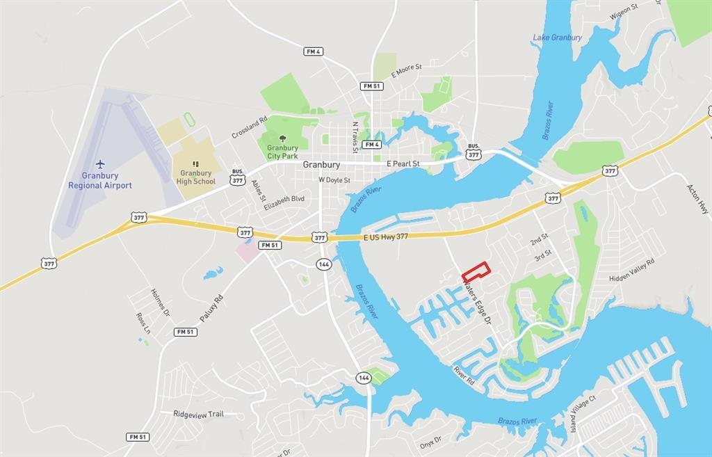 1301 Waters Edge Drive, Granbury, TX 76048 M Setzer Abstract 502 MLS