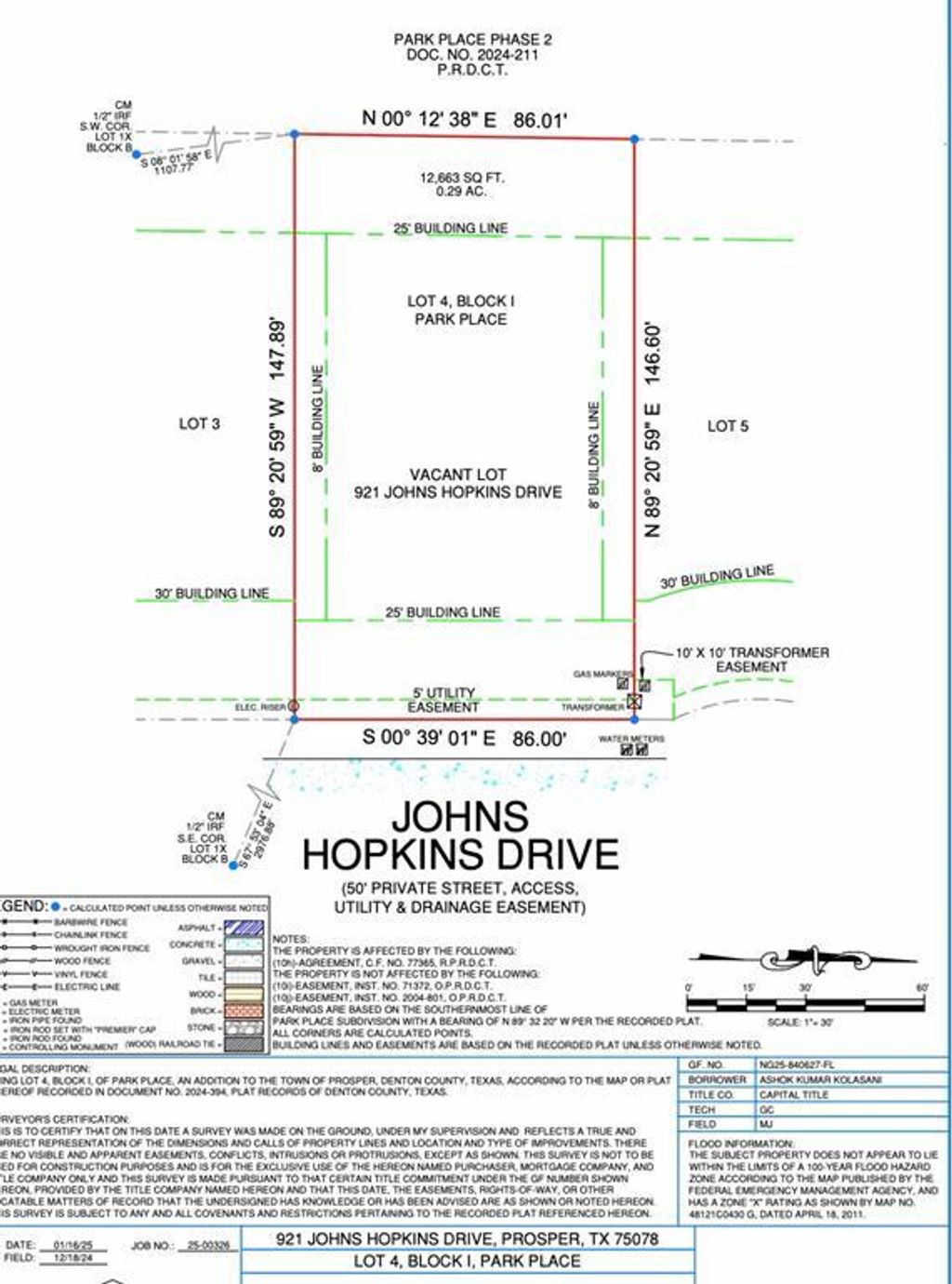 921 Johns Hopkins Drive, Prosper