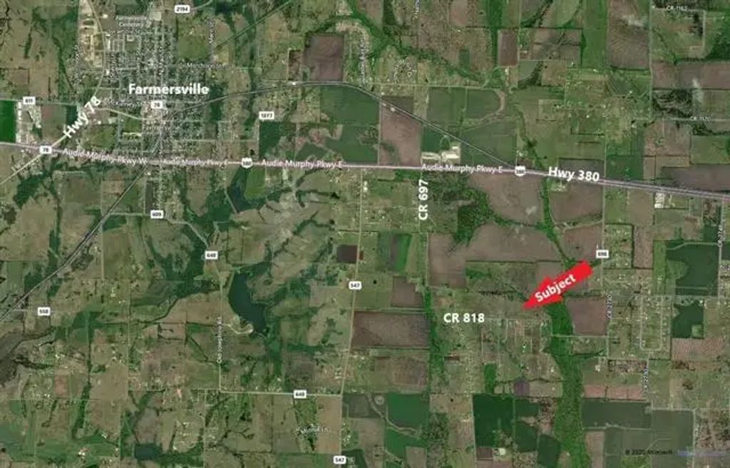 County Road 818, Farmersville