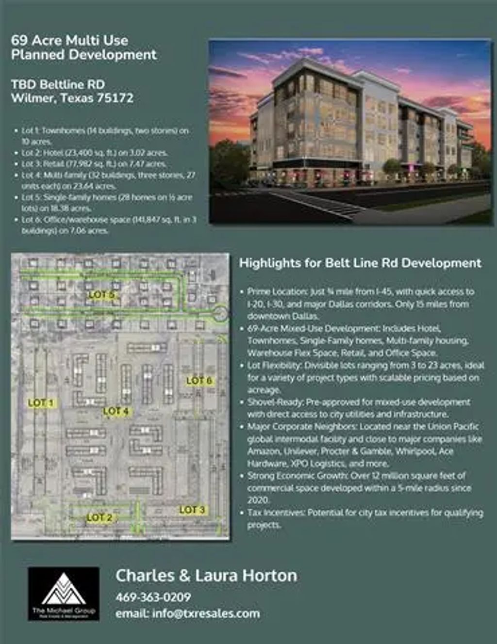 1501-lot 1 E Belt Line Road, Wilmer