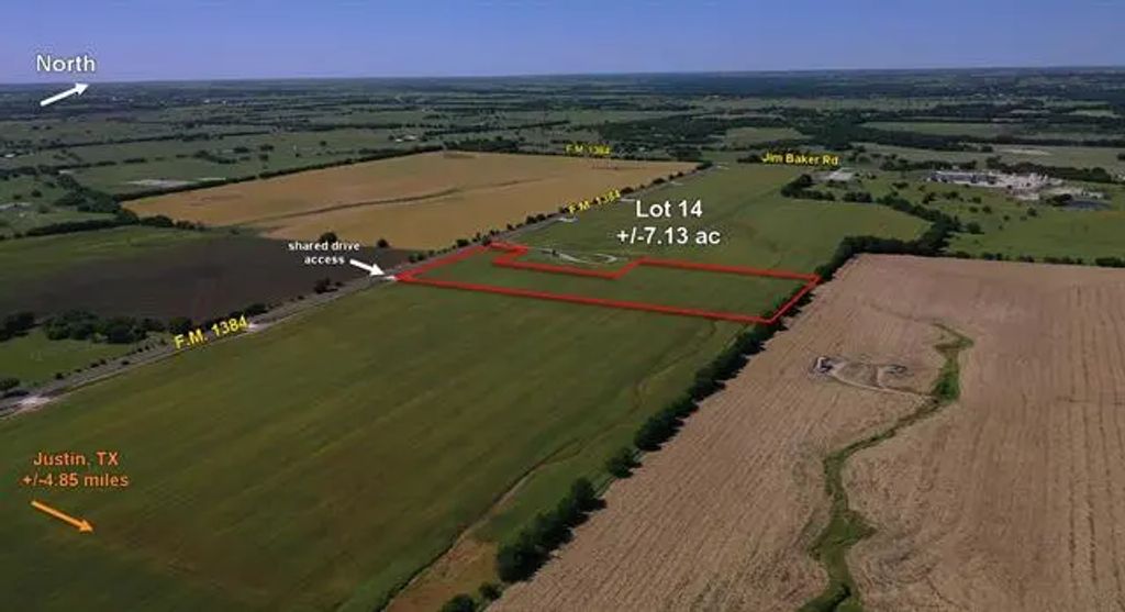 Lot 14 F.m. 1384, Justin
