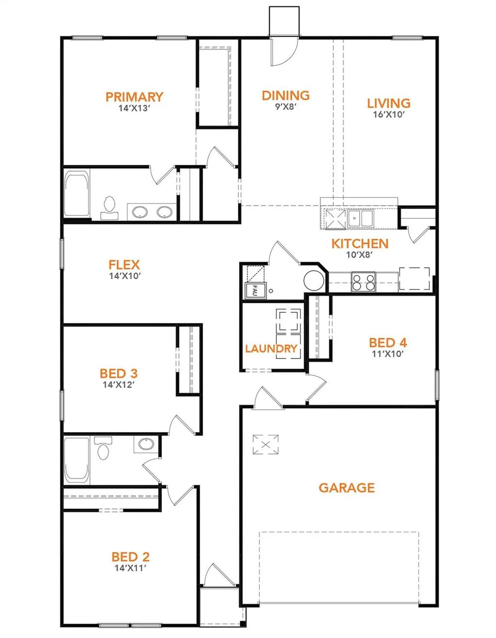 628 Clear Creek Court, Clyde