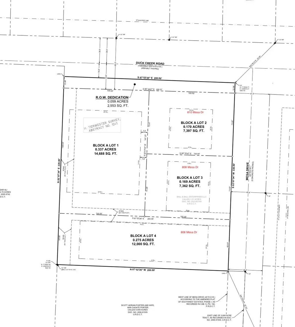 806 Mesa, Sanger
