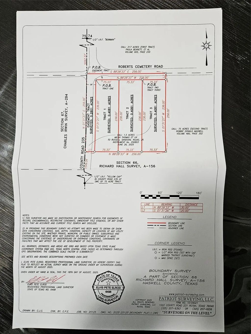 1.5 Acres Cr 235, Haskell