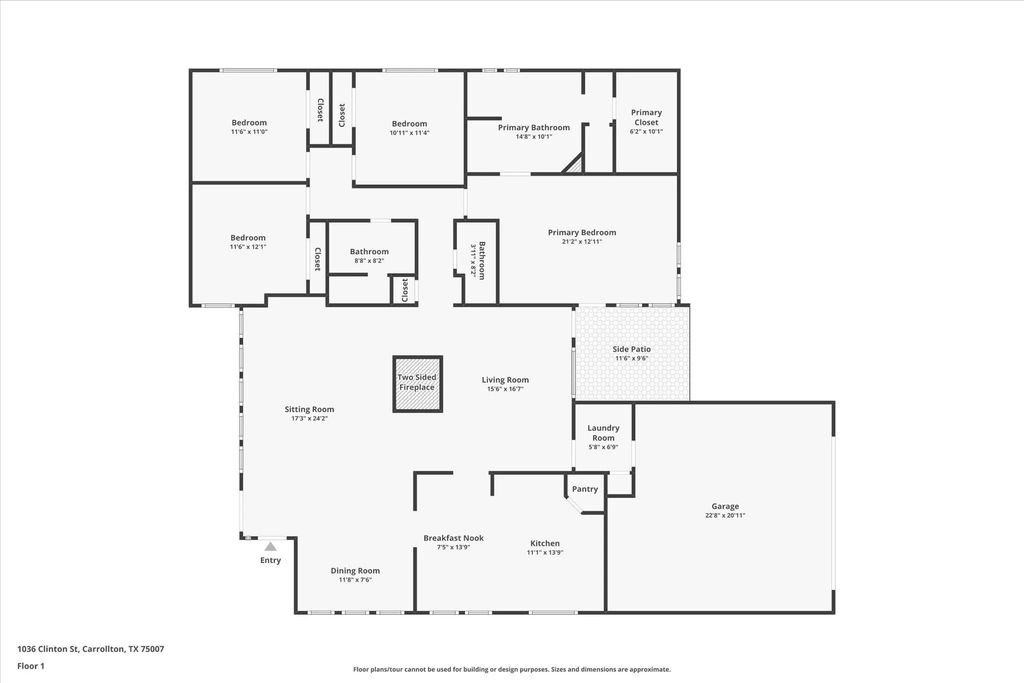 1036 Clinton Street, Carrollton