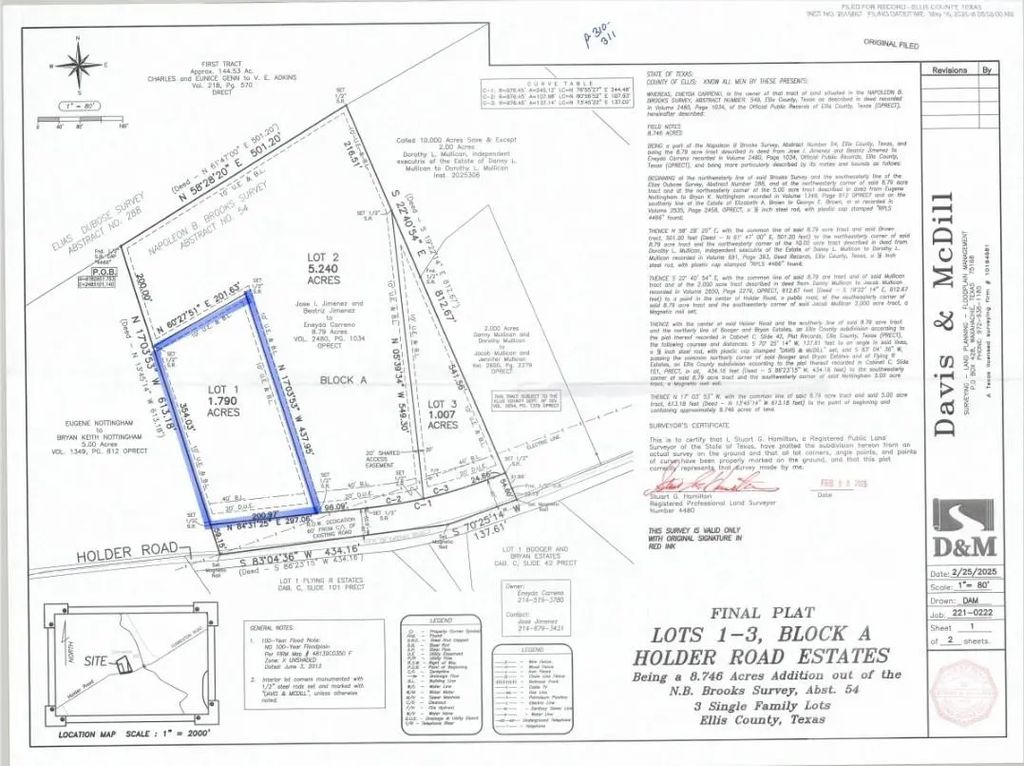 Tbd Holder Lot 1 Road, Waxahachie