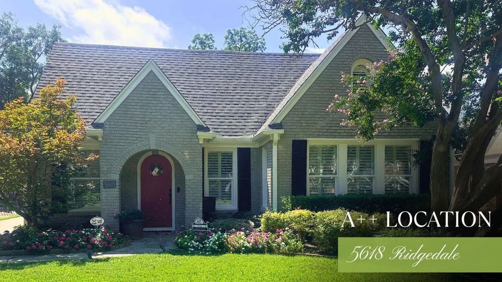 5618 Ridgedale Avenue, Dallas