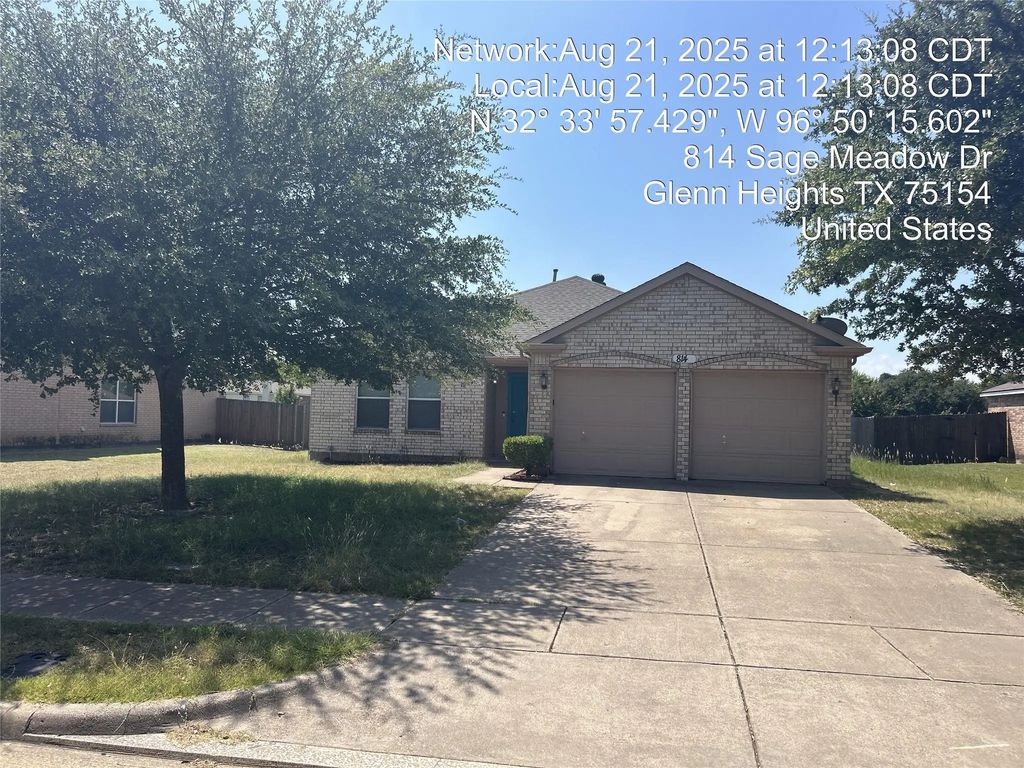 814 Sage Meadow Drive, Glenn Heights