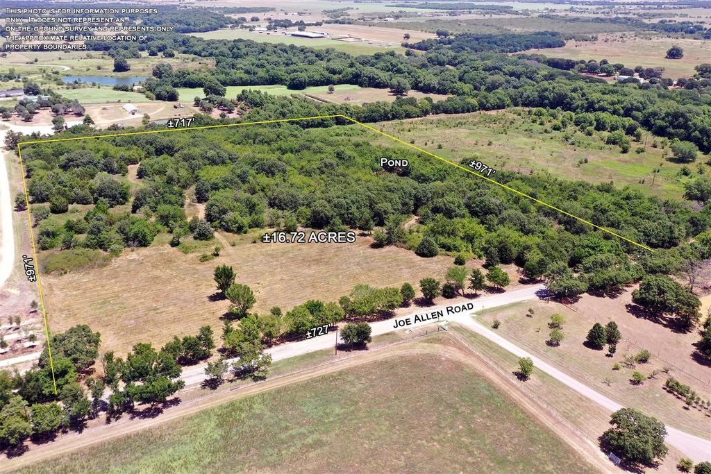 16.72ac Joe Allen Road, Pilot Point