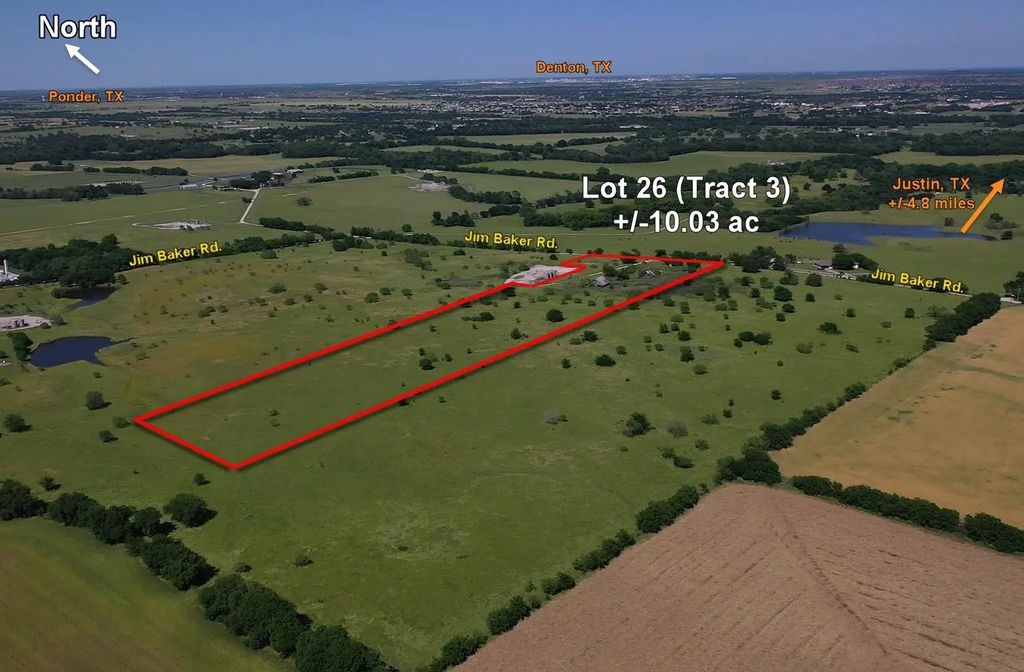 Lot 26 Jim Baker Rd., Justin
