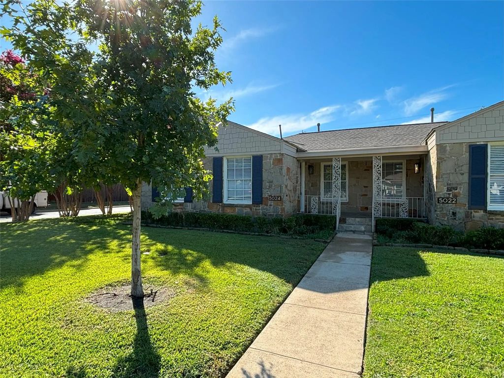 5024 W University Boulevard, Dallas