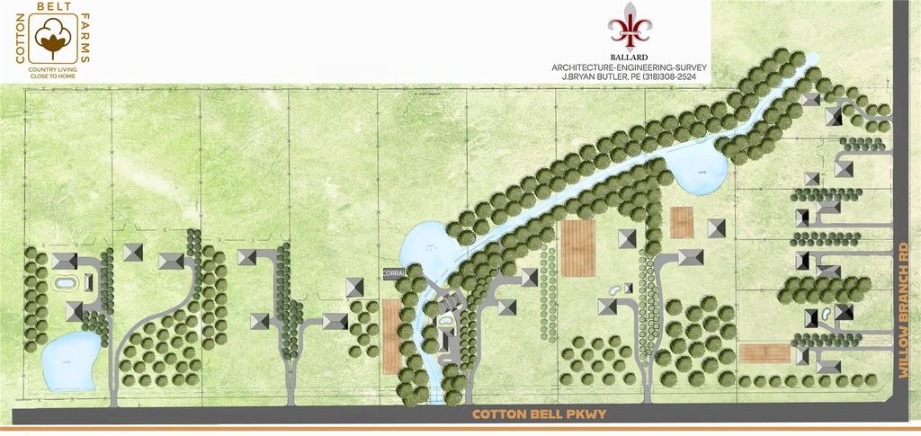 Lot 6 Cotton Belt, McGregor