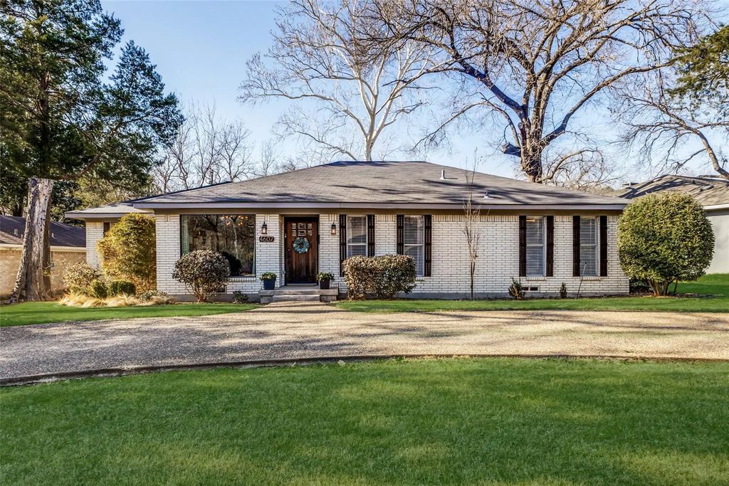 4607 Ashbrook Road, Dallas