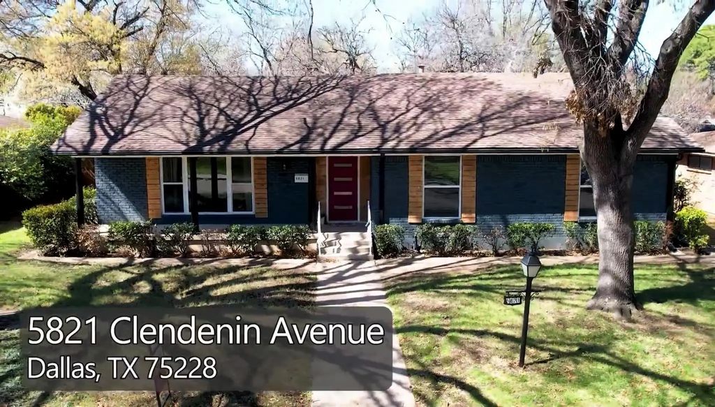 5821 Clendenin Avenue, Dallas