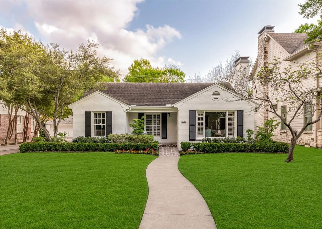 5416 Druid Lane, Dallas