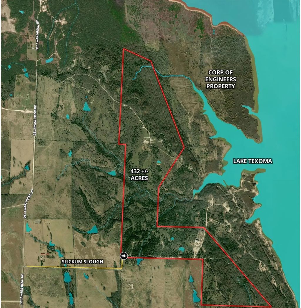 432 Acres Slickum Slough Road, Whitesboro