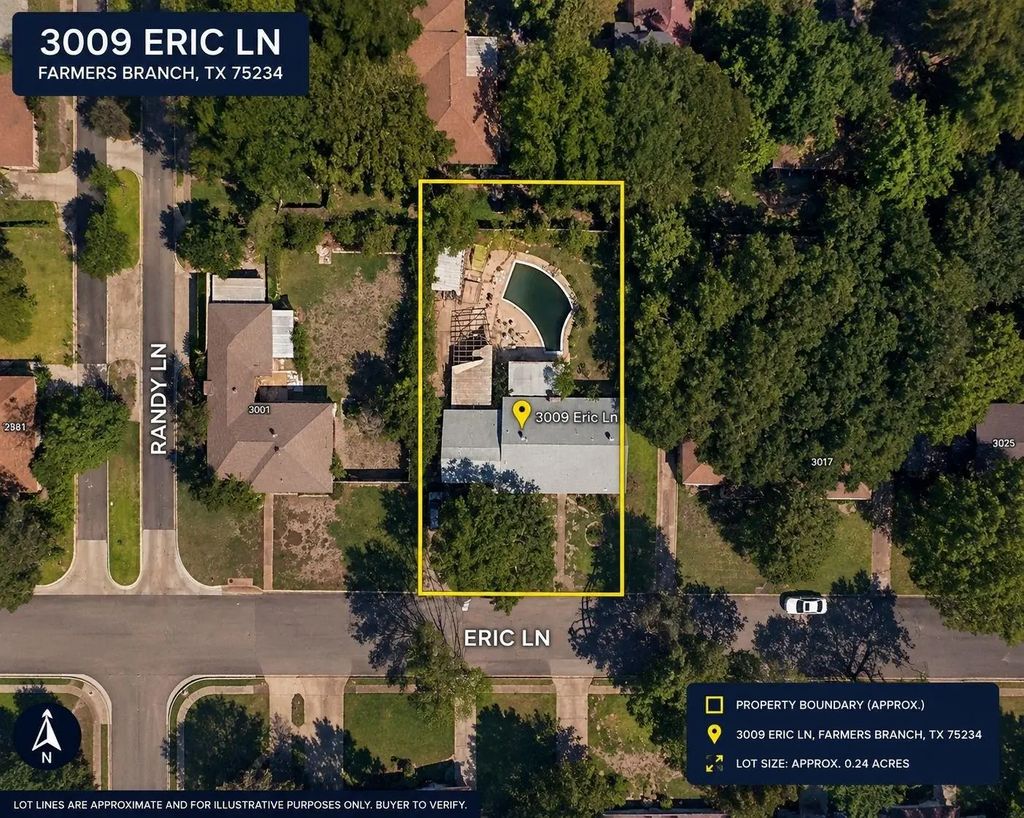 3009 Eric Lane, Farmers Branch
