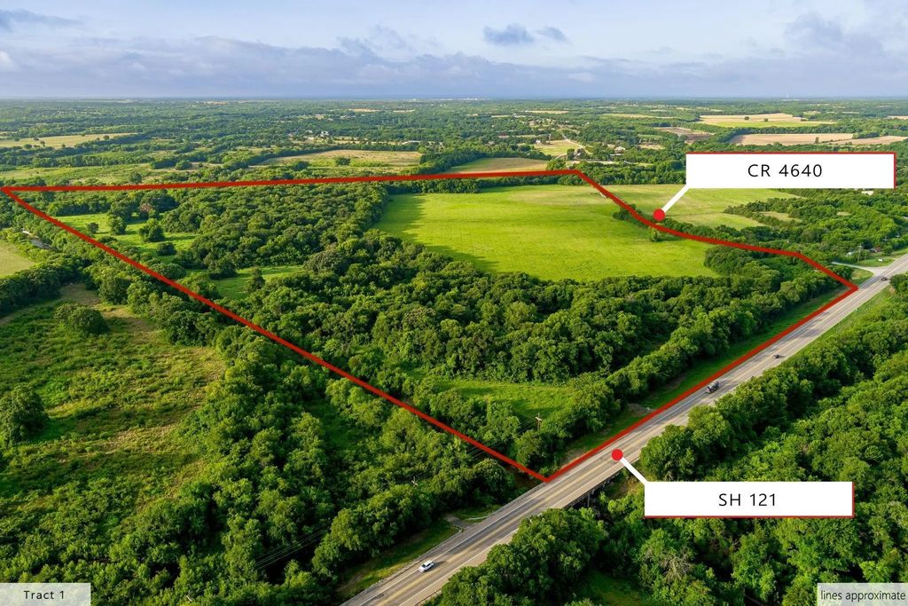 Tbd 88.155 Acres Tract 1 Fm 121, Trenton