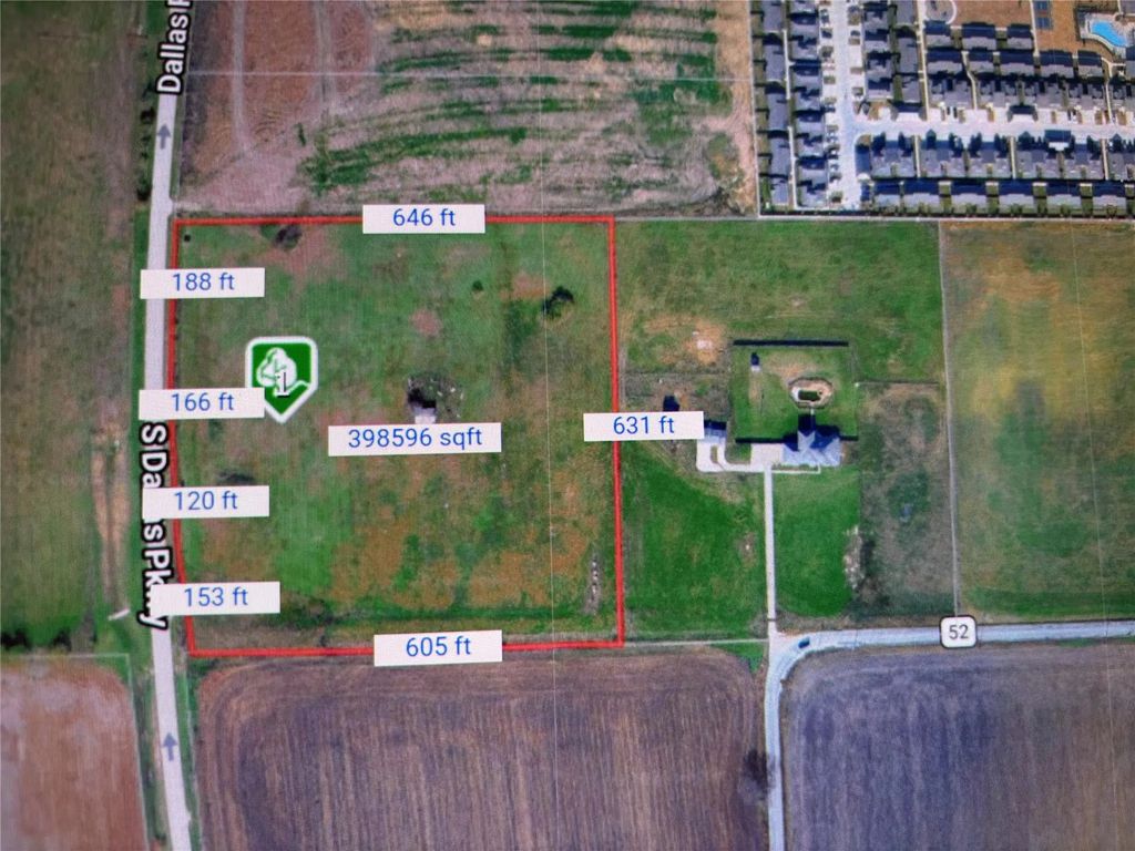 9.26 Acres Dallas North Tollway, Celina