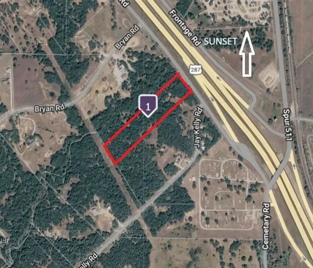 5.4ac Hwy 287, Sunset