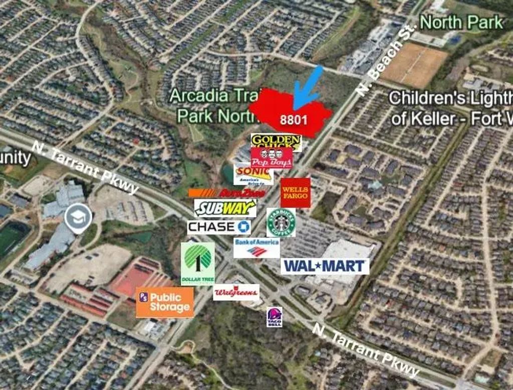 8801 N Beach Street, Fort Worth