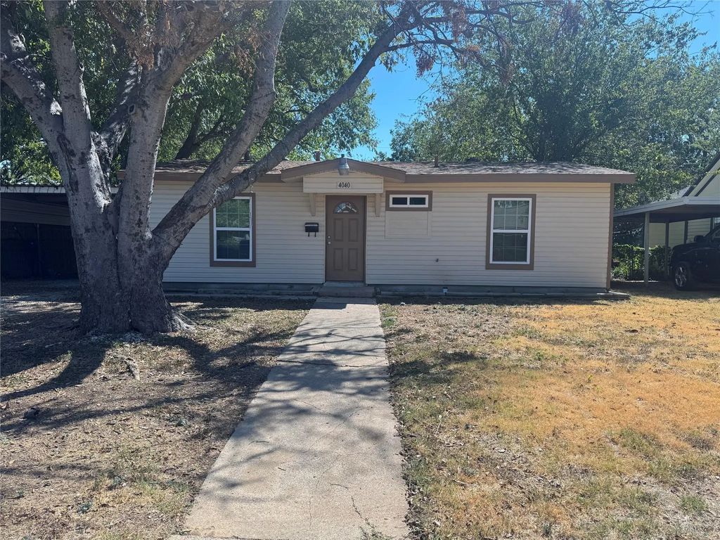 4040 Runnels Street, Fort Worth