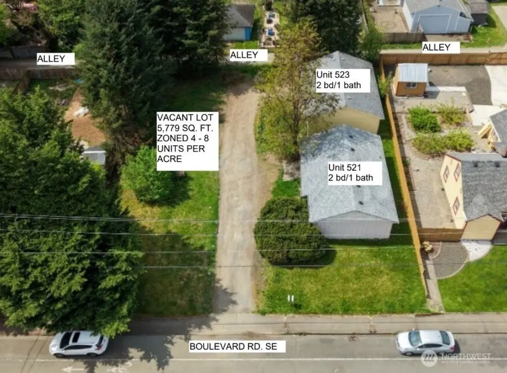 521 & 523 Boulevard Road Se, Olympia