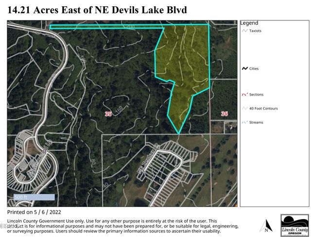 Tl 1100 Ne West Devils Lake Boulevard, Lincoln City
