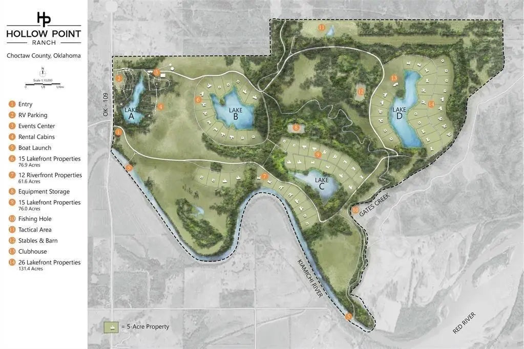 10 Hollow Ranch, Fort Towson