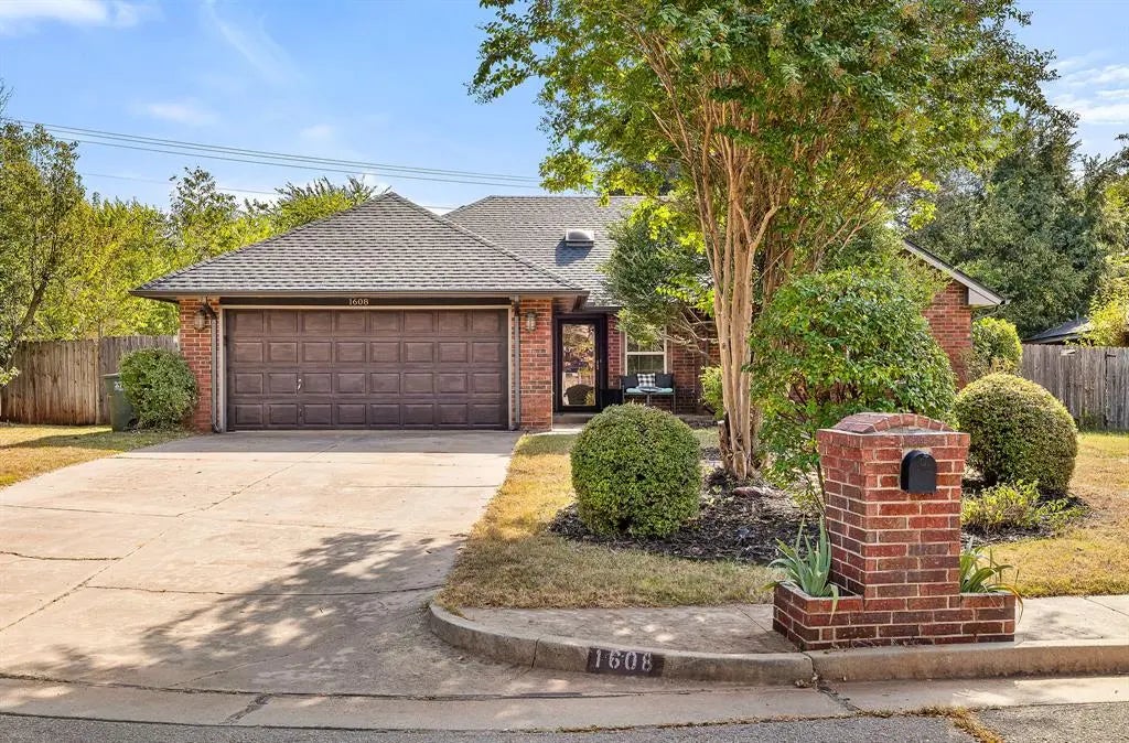 Homes for Sale located at 1608 Shadybrook Lane, in the city of Edmond, OK 73013