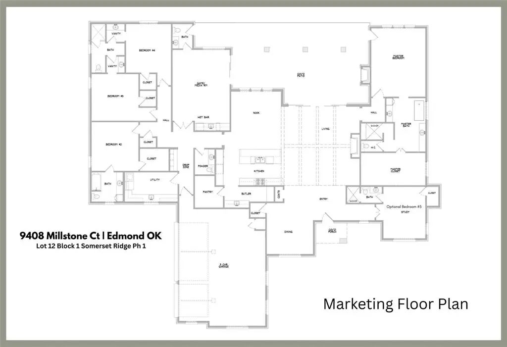 Residential Real Estate for Sale located in the neighborhood of Somerset Ridge, in the city of Edmond, OK