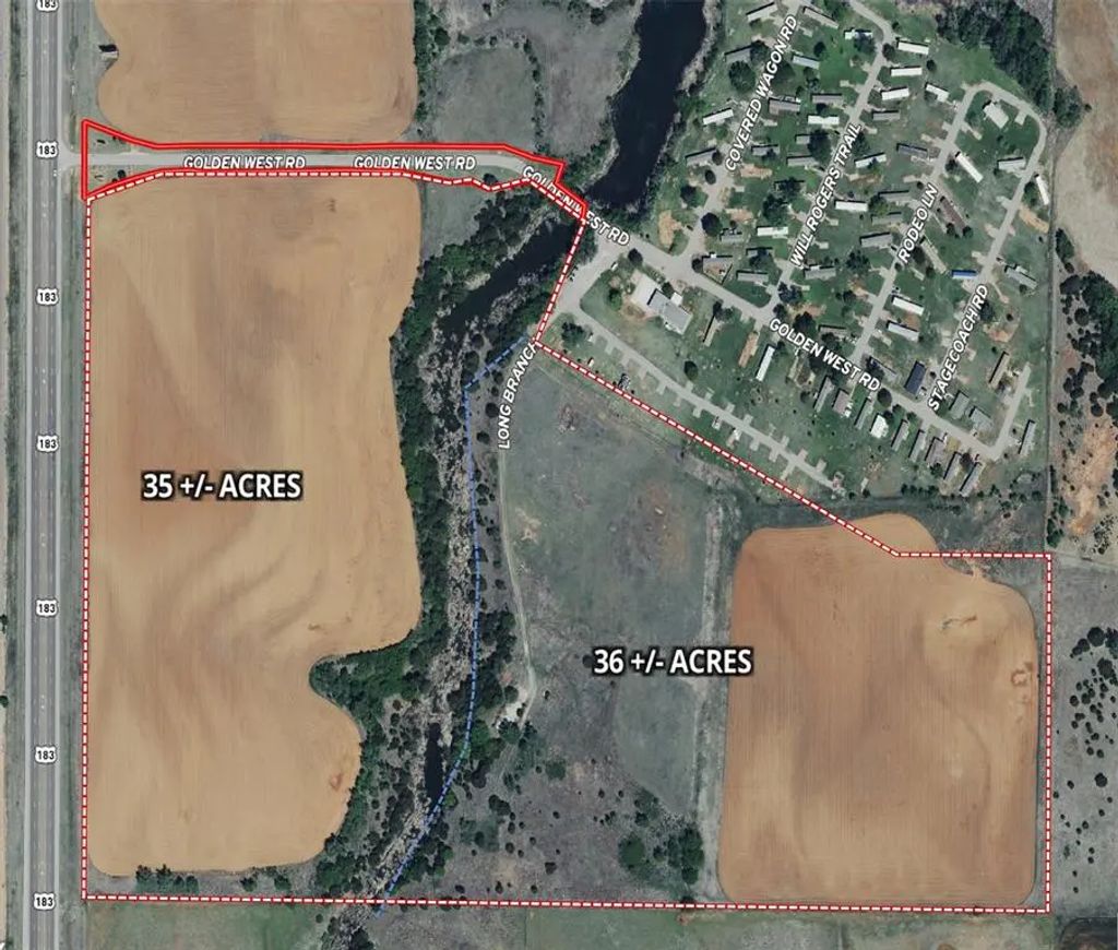 Hwy 183, 70 Acres, Clinton