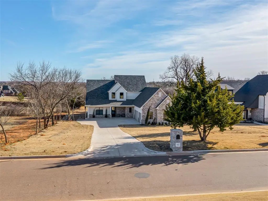 3442 Red Ridge Drive, in the city of Blanchard Real Estate in OK by Walnut Crk Estates Add Sec 2,