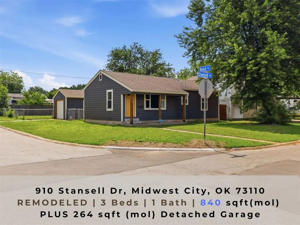 Residential Real Estate for Sale located in the neighborhood of Traub Add, in the city of Midwest City, OK