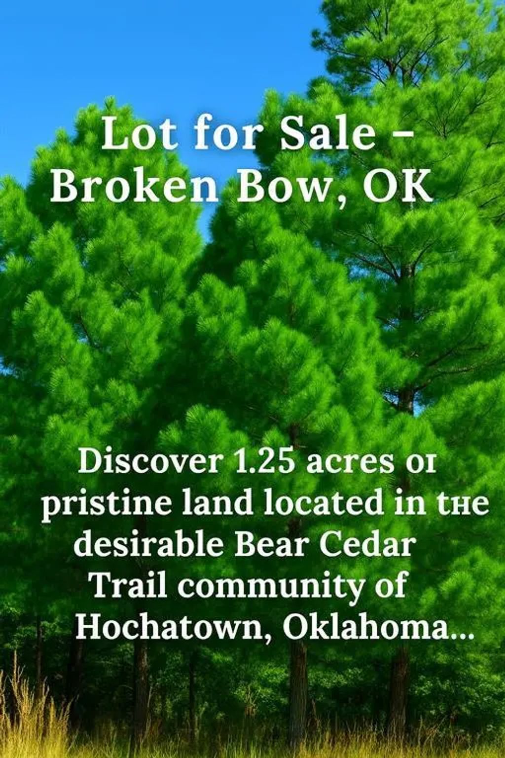 205 Bear Cedar Trail, Broken Bow