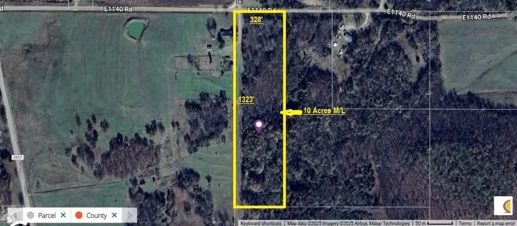 386001 E 1140 Road, Weleetka