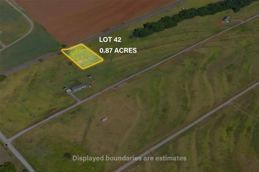 Land Real Estate for Sale located in the neighborhood of Heartland Heights: Lot 42, in the city of Minco, OK
