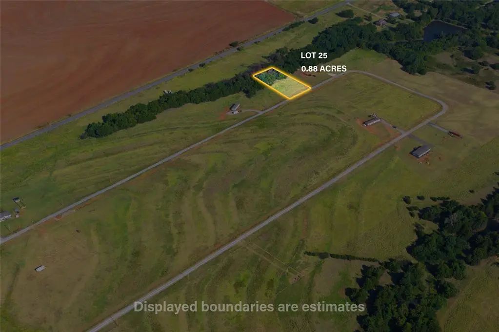 Homes for Sale located at Heartland Circle Lot 25, in the city of Minco, OK 73059