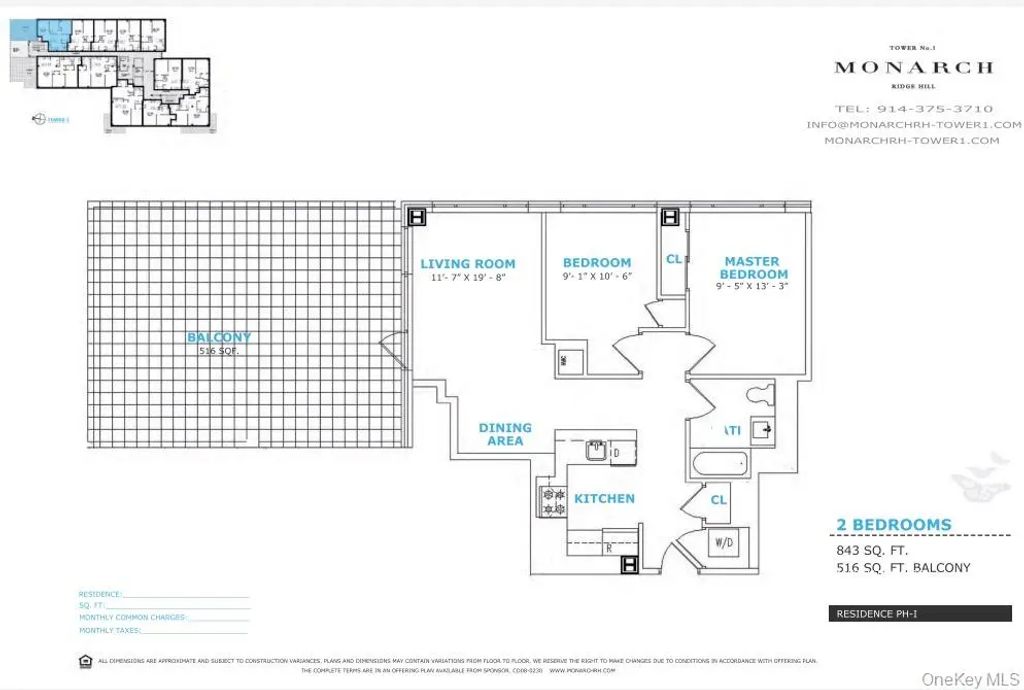 701 Ridge Hill Boulevard # Phi, Yonkers